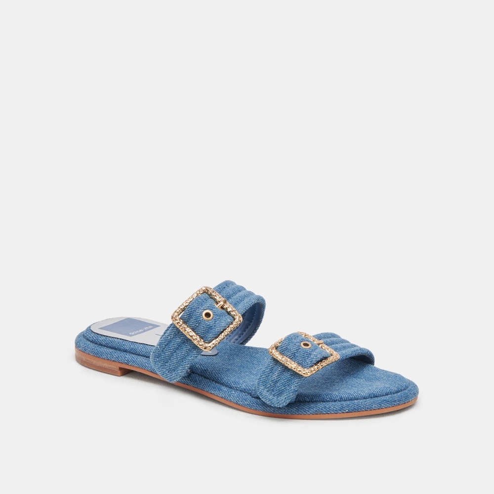 Dolce Vita 7.5 Alaina Blue Denim Sandal
**Never worn outside - Picture 3 of 4